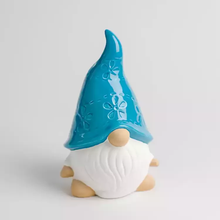 Turquoise Gnome Outdoor Statue>Kirklands Home Discount