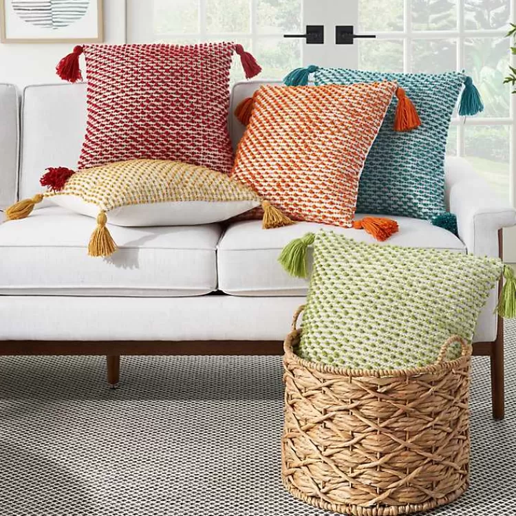 turquoise_knotted_tassel_outdoor_throw_pillow_6.webp Turquoise Knotted Tassel Outdoor Throw Pillow>Kirklands Home Flash Sale