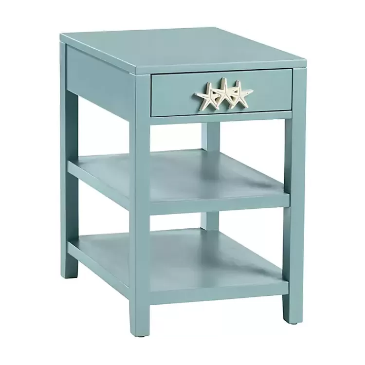 Turquoise Starfish Accent Table>Kirklands Home Flash Sale