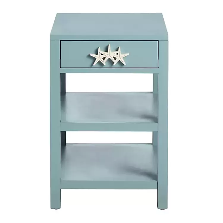 Turquoise Starfish Accent Table>Kirklands Home Flash Sale