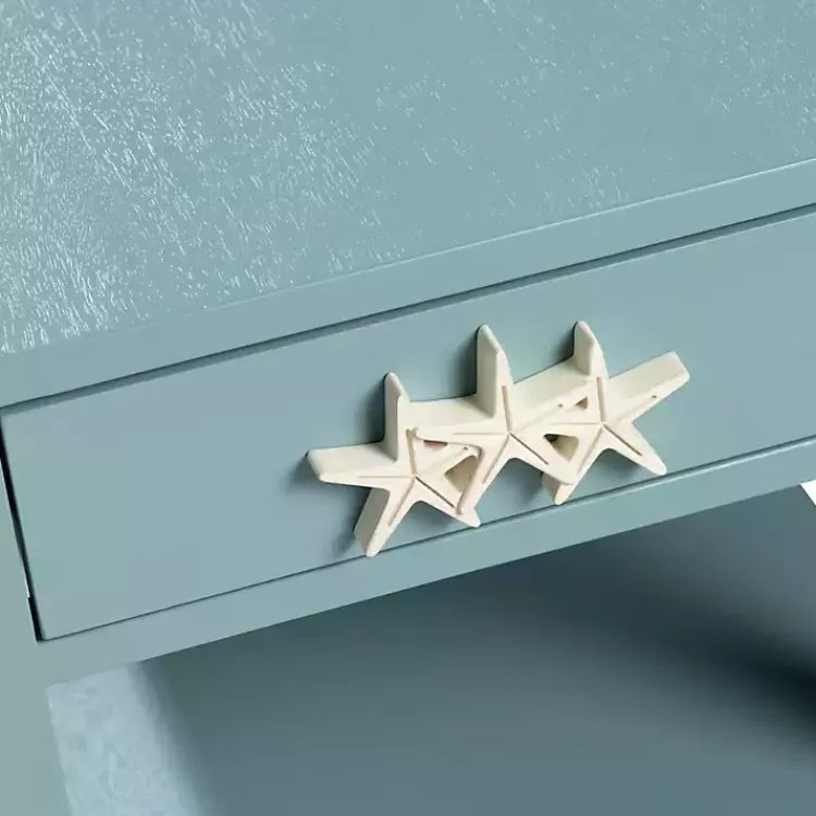 turquoise_starfish_accent_table_3.webp Turquoise Starfish Accent Table>Kirklands Home Flash Sale