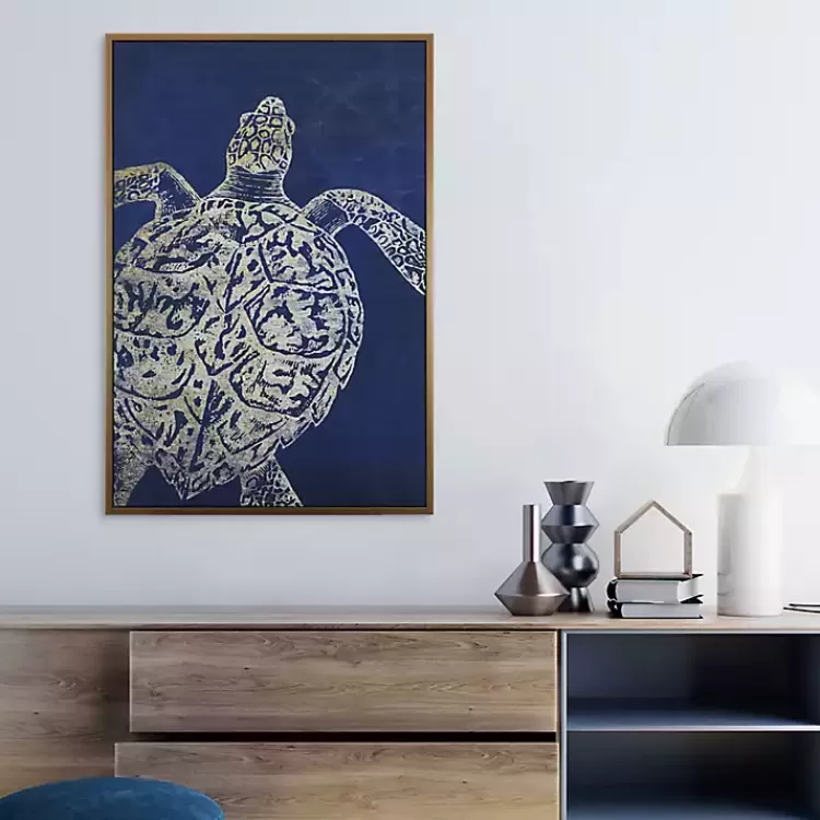 Turtle Sea Creature Framed Art Print>Kirklands Home Sale