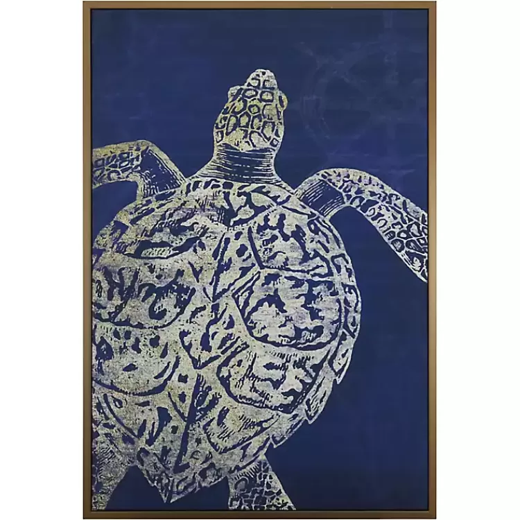 Turtle Sea Creature Framed Art Print>Kirklands Home Sale