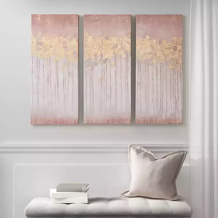 Twilight Forest Canvas Art Prints, Set of 3>Kirklands Home Shop