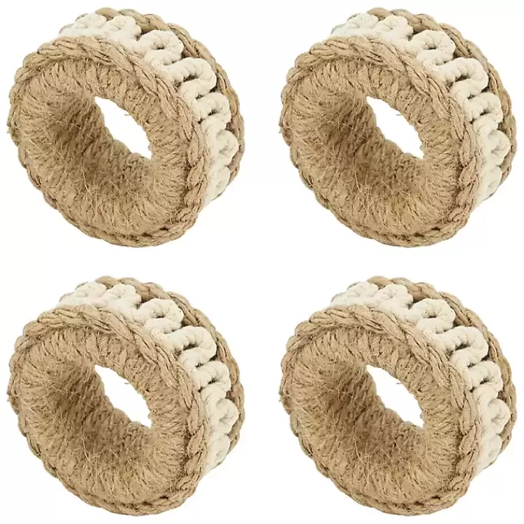 Twisted Rope Napkin Rings, Set of 4>Kirklands Home New