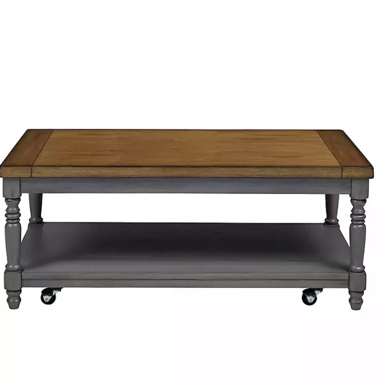 Two Tone Coffee Table and End Tables, Set of 3>Kirklands Home Outlet