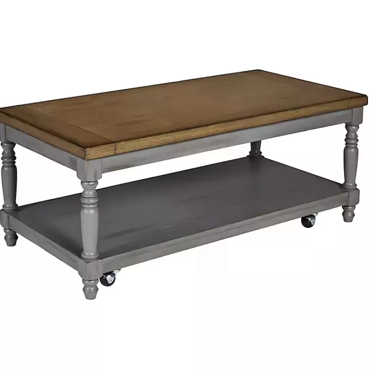 Two Tone Coffee Table and End Tables, Set of 3>Kirklands Home Outlet