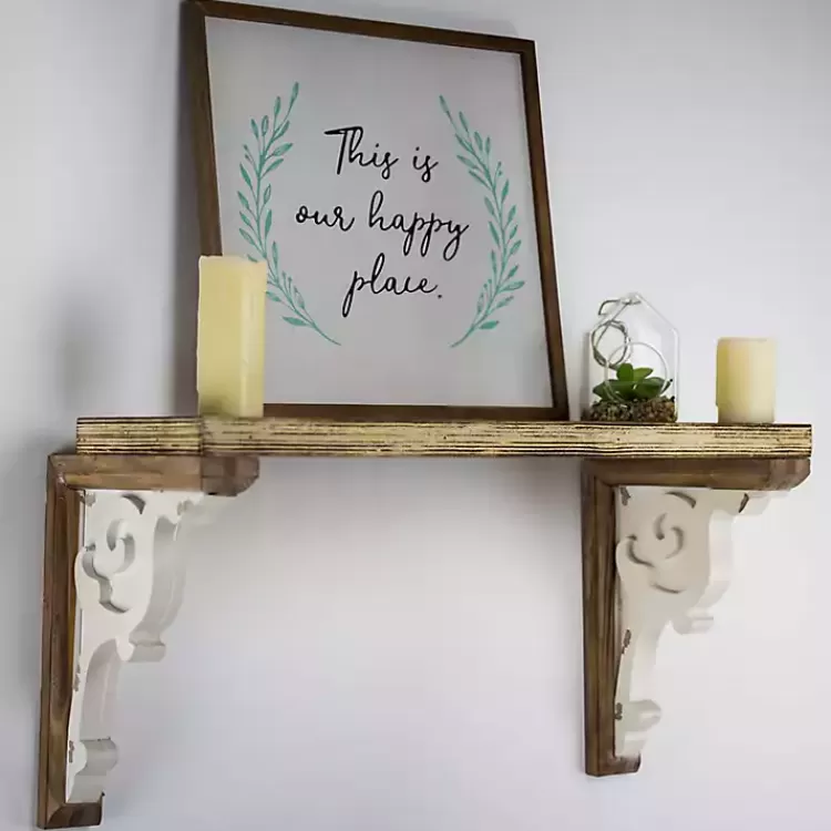 Two-Tone Corbel Shelf Brackets, Set of 2>Kirklands Home Best Sale