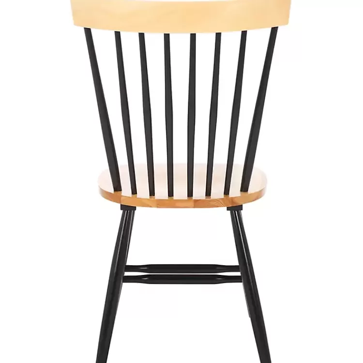 twotone_parker_spindle_dining_chairs_set_of__4.webp Two-Tone Parker Spindle Dining Chairs, Set of 2>Kirklands Home Discount