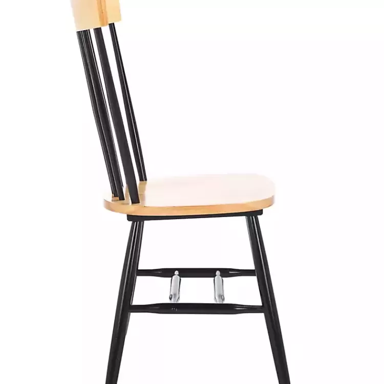 twotone_parker_spindle_dining_chairs_set_of__6.webp Two-Tone Parker Spindle Dining Chairs, Set of 2>Kirklands Home Discount