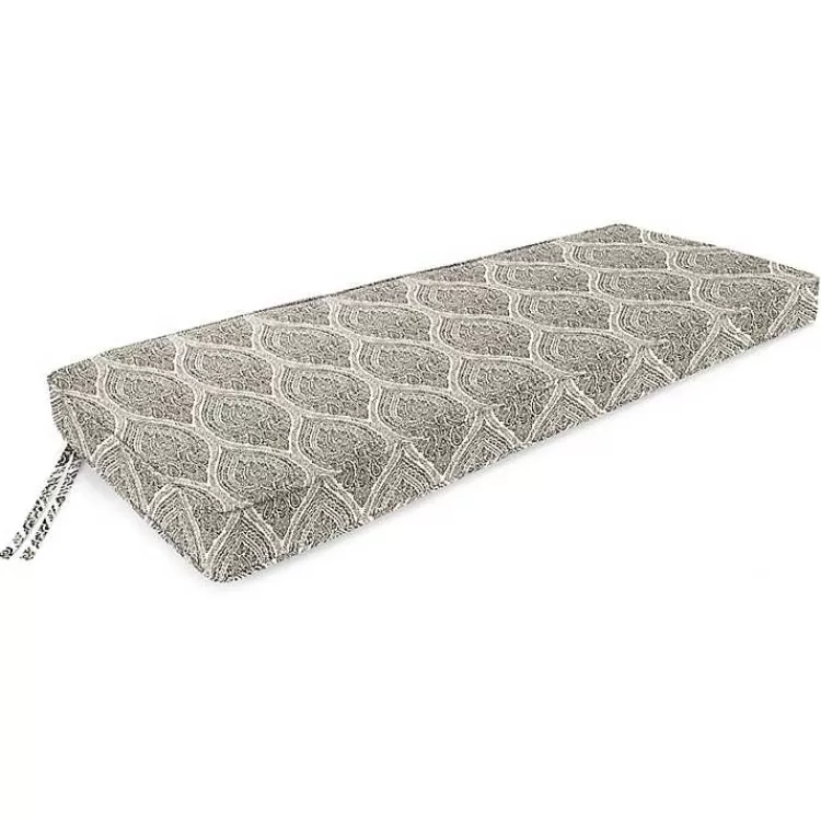 Umber Medallion Outdoor Settee Cushion>Kirklands Home Flash Sale