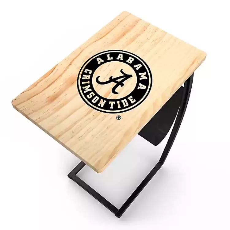 University of Alabama Wood C-Table>Kirklands Home Cheap