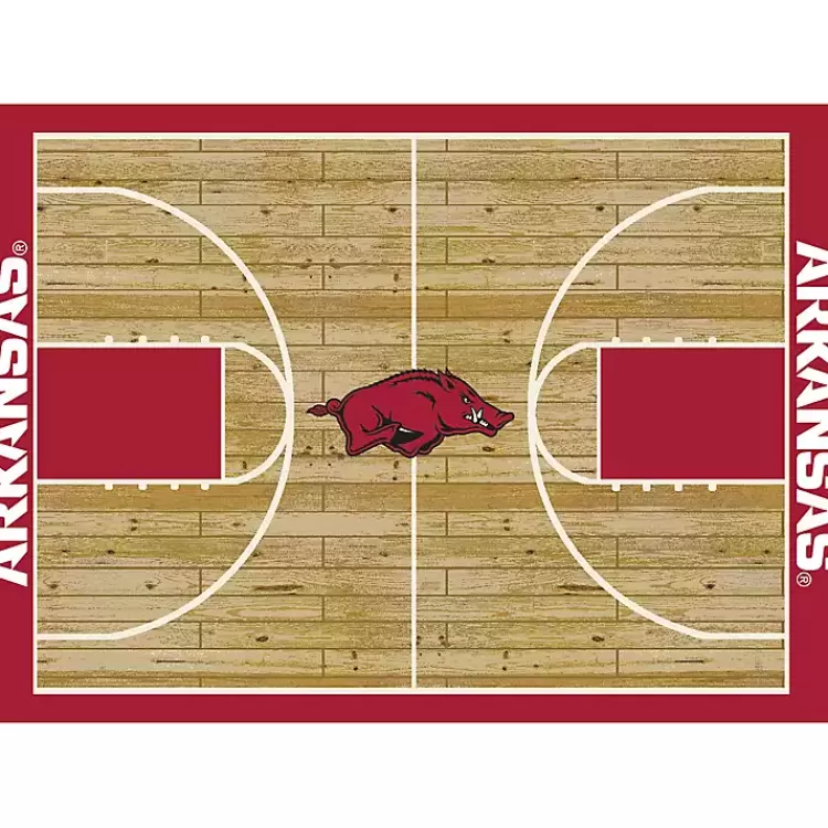 University of Arkansas Courtside Area Rug, 4x6>Kirklands Home Outlet