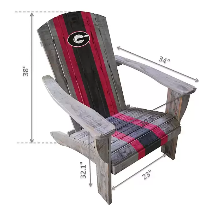University of Georgia Adirondack Outdoor Chair>Kirklands Home Store