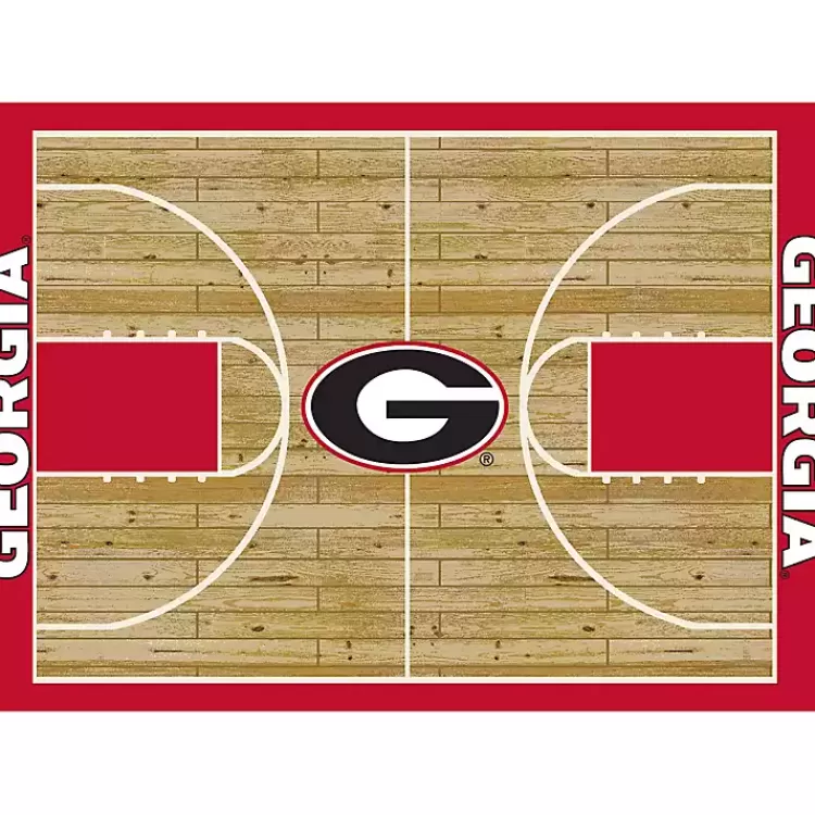 University of Georgia Courtside Area Rug, 4x6>Kirklands Home Fashion