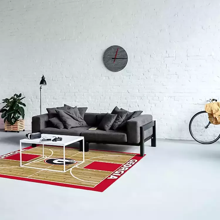 University of Georgia Courtside Area Rug, 4x6>Kirklands Home Fashion