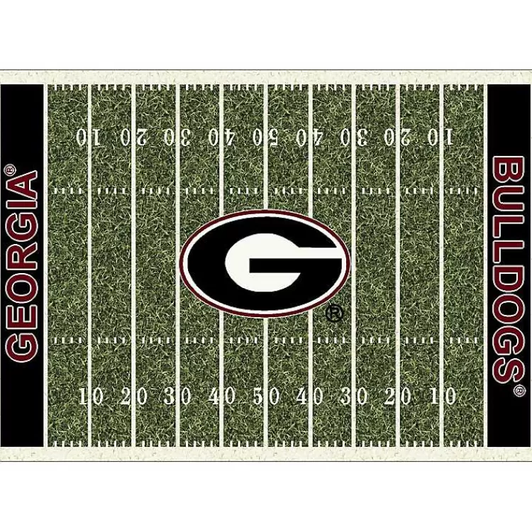 University of Georgia Home Field Area Rug, 6x8>Kirklands Home Hot