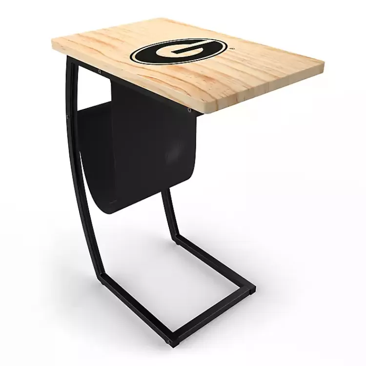 University of Georgia Wood C-Table>Kirklands Home Shop