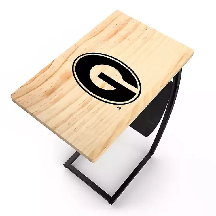 University of Georgia Wood C-Table>Kirklands Home Shop
