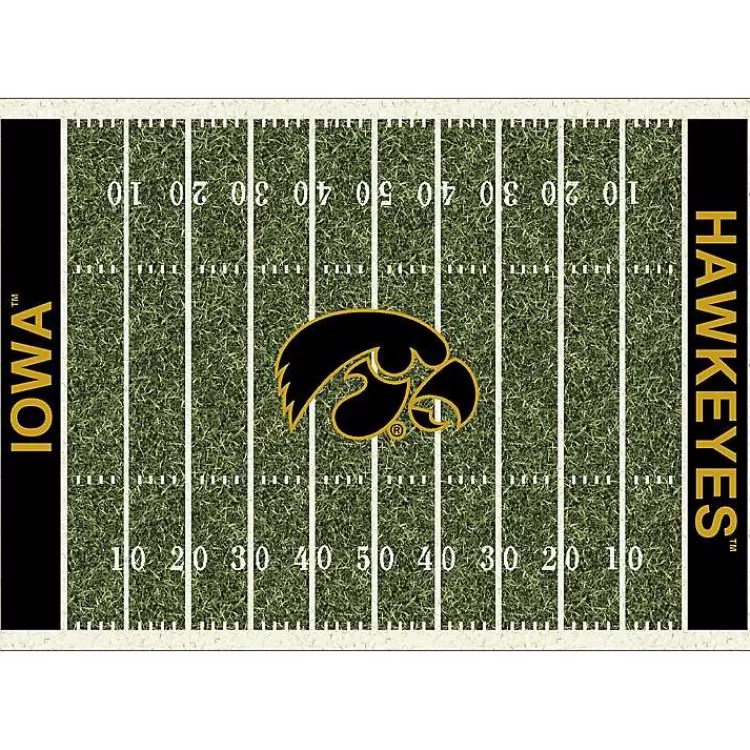 University of Iowa Homefield Area Rug, 6x8>Kirklands Home Flash Sale