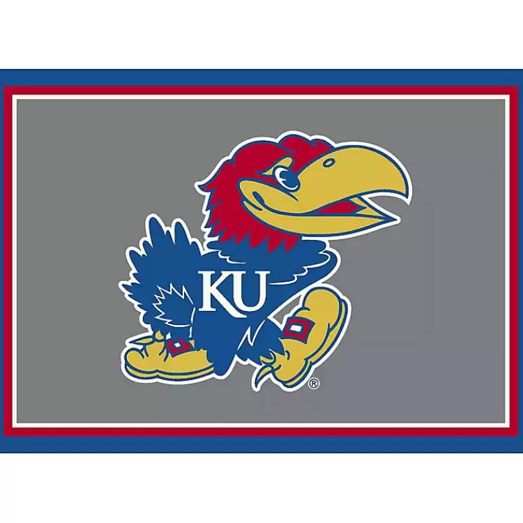 University of Kansas Area Rug, 4x6>Kirklands Home New