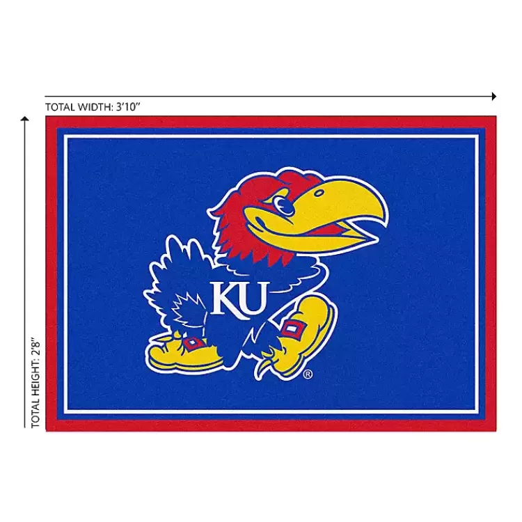 University of Kansas Area Rug, 3x4>Kirklands Home Store