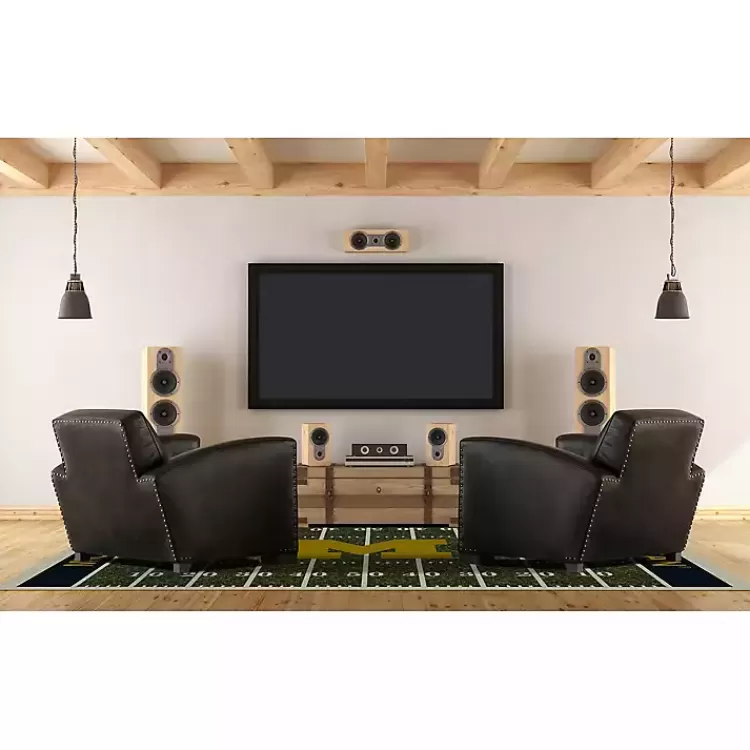 University of Michigan Homefield Area Rug, 6x8>Kirklands Home Hot