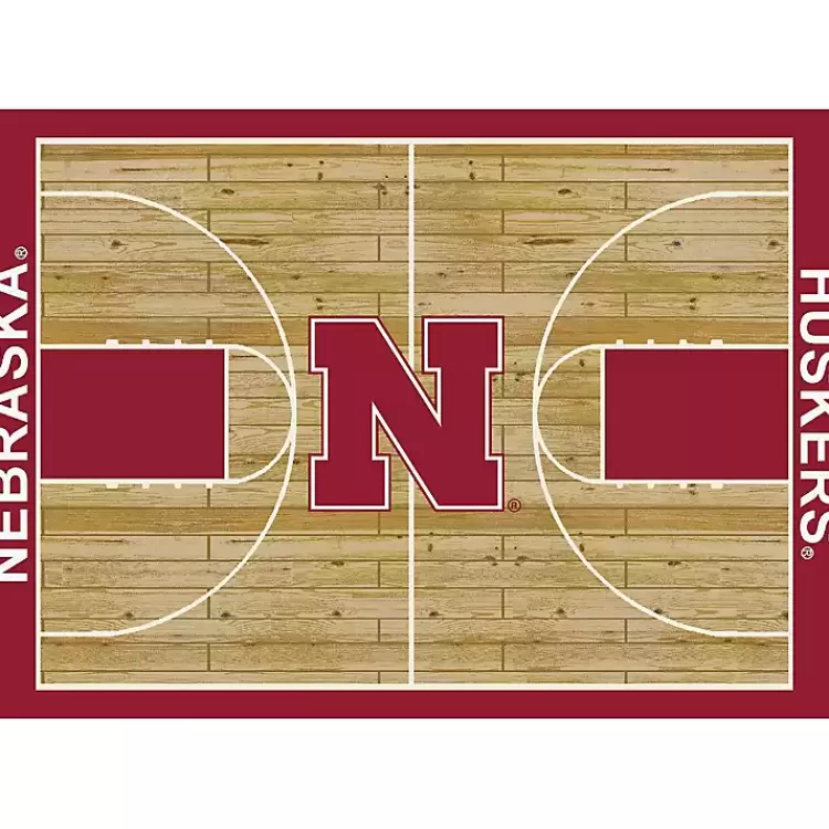 University of Nebraska Courtside Area Rug, 4x6>Kirklands Home Discount