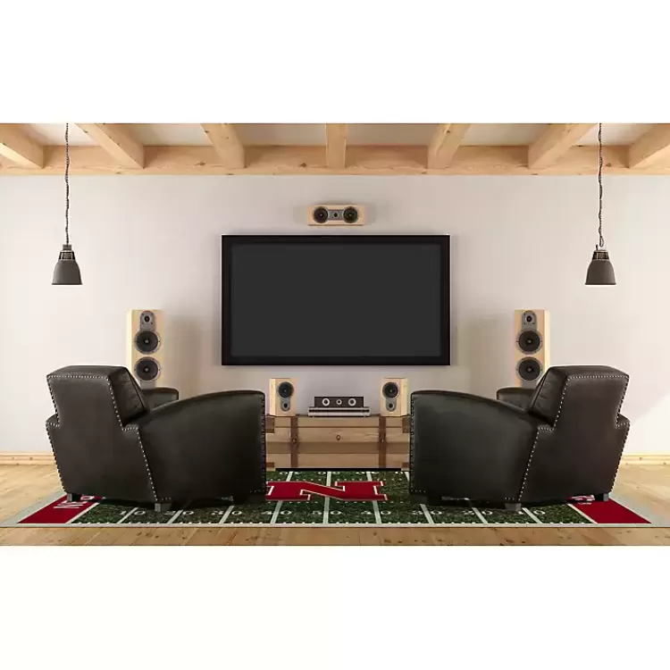 University of Nebraska Home Field Area Rug, 6x8>Kirklands Home Online