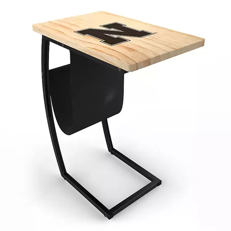 University of Nebraska Wood C-Table>Kirklands Home New