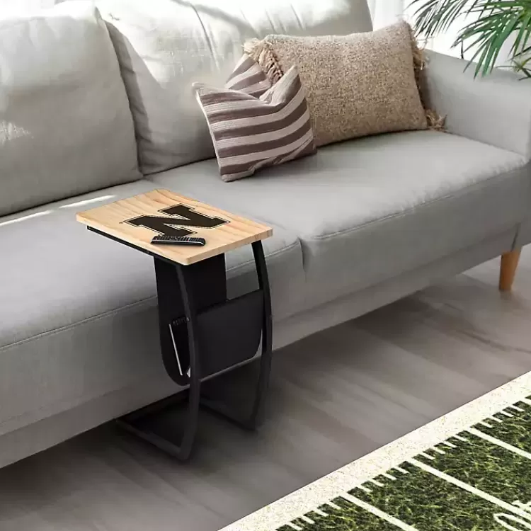 university_of_nebraska_wood_ctable_3.webp University of Nebraska Wood C-Table>Kirklands Home New