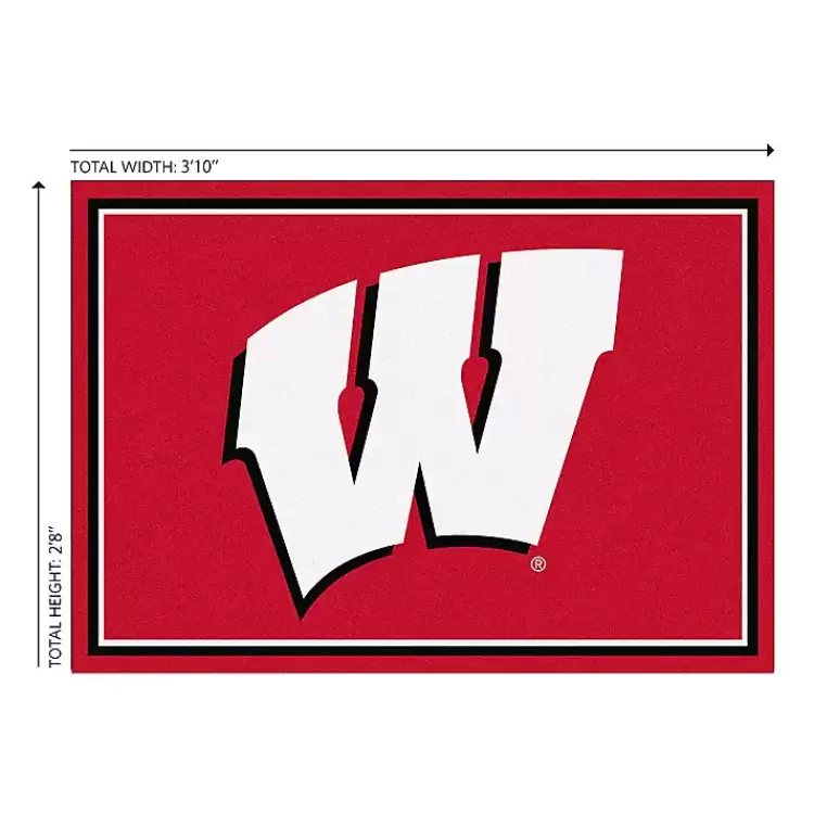 University of Wisconsin Area Rug, 3x4>Kirklands Home Best Sale