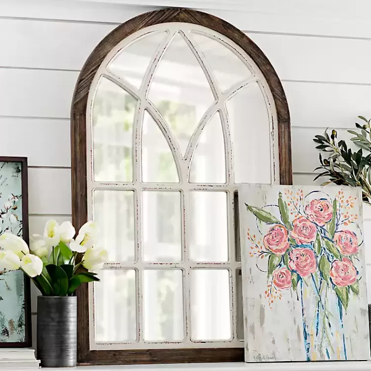 Vail Two-Tone Arch Wall Mirror>Kirklands Home Cheap