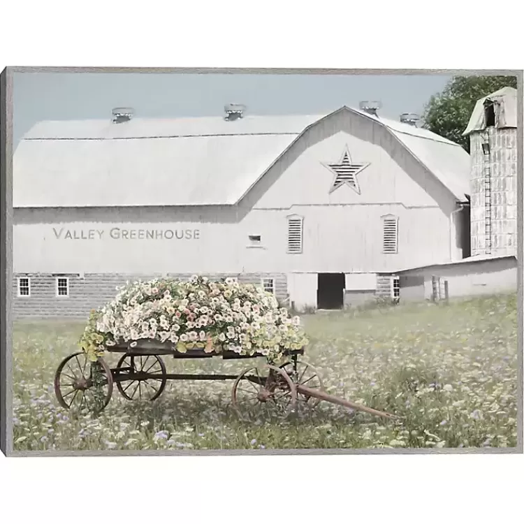 Valley Greenhouse Framed Art Print>Kirklands Home Outlet