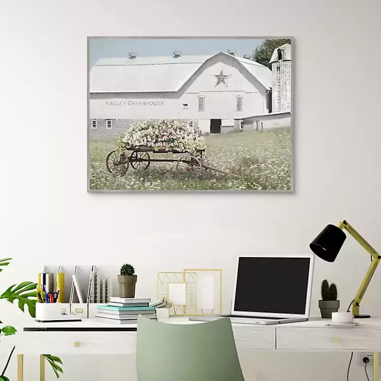 Valley Greenhouse Framed Art Print>Kirklands Home Outlet