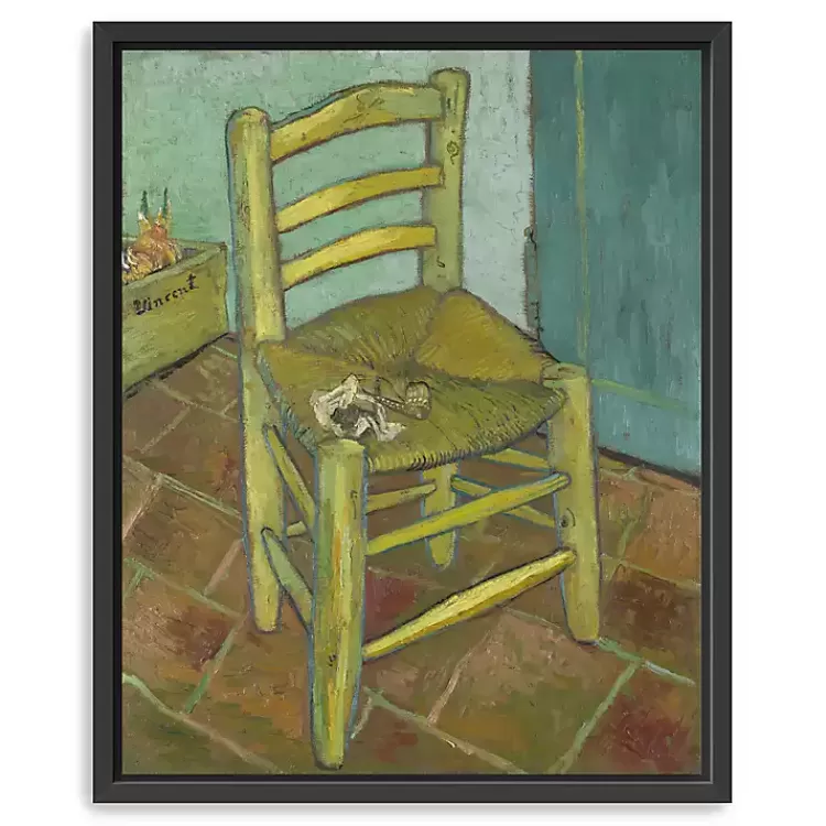 Van Gogh's Chair Framed Canvas Art Print>Kirklands Home Discount