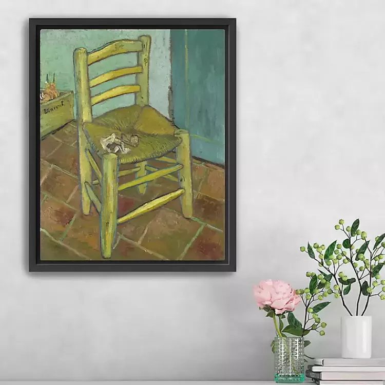 Van Gogh's Chair Framed Canvas Art Print>Kirklands Home Discount