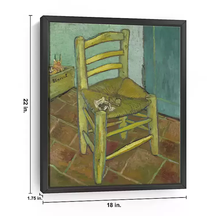 van_goghs_chair_framed_canvas_art_print_2.webp Van Gogh's Chair Framed Canvas Art Print>Kirklands Home Discount