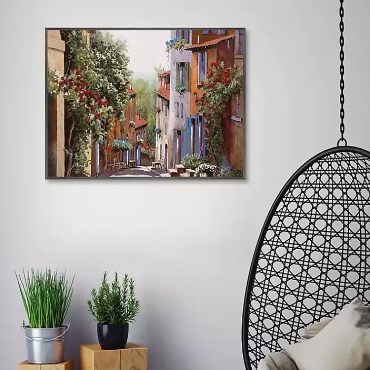 vecchia_cagnes_framed_giclee_canvas_art_print_2.webp Vecchia Cagnes Framed Giclee Canvas Art Print>Kirklands Home Clearance
