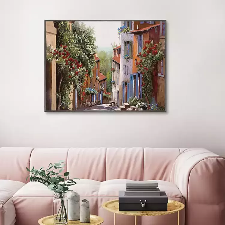 vecchia_cagnes_framed_giclee_canvas_art_print_3.webp Vecchia Cagnes Framed Giclee Canvas Art Print>Kirklands Home Clearance