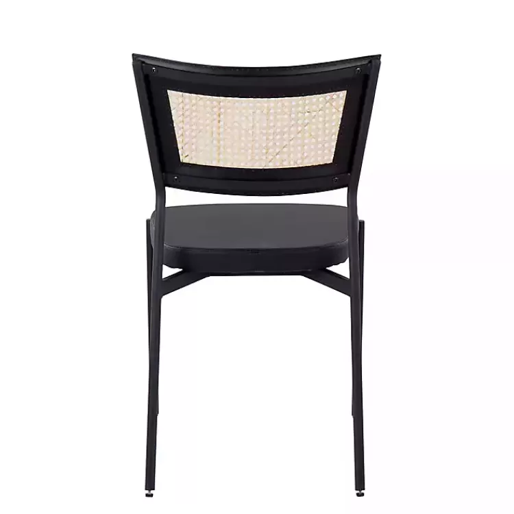 vegan_leather_and_rattan_dining_chairs_set_of__3.webp Vegan Leather and Rattan Dining Chairs, Set of 2>Kirklands Home Best