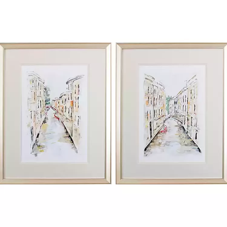 Venice Memories Framed Art Prints, Set of 2>Kirklands Home Outlet