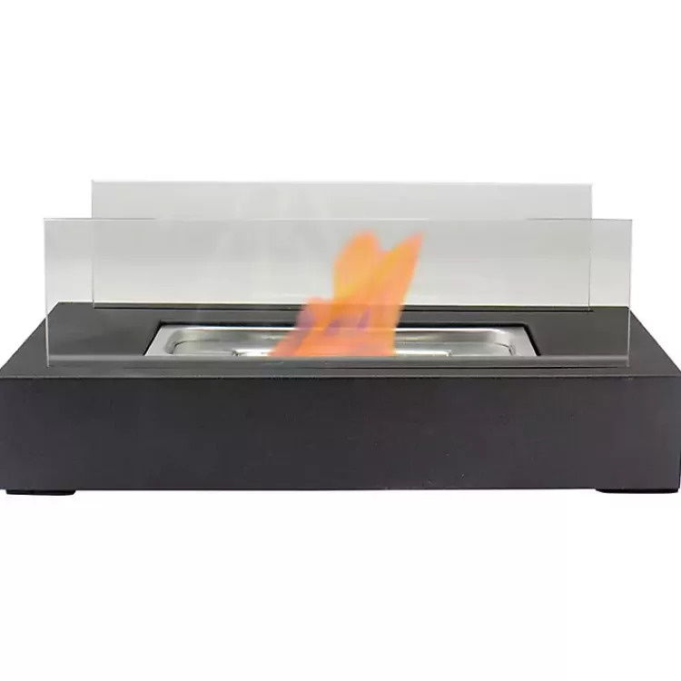 Ventless Tabletop Fireplace on Black Base>Kirklands Home Cheap