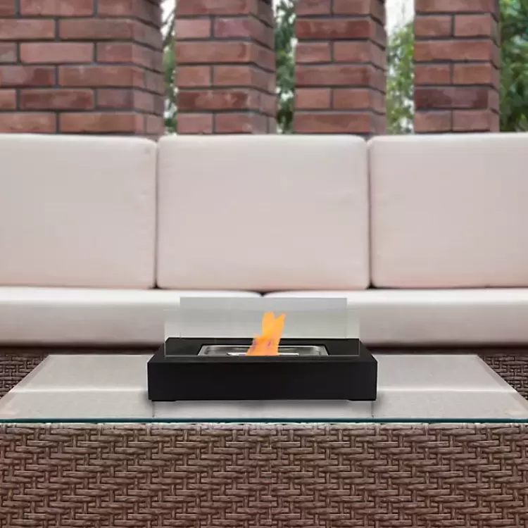 Ventless Tabletop Fireplace on Black Base>Kirklands Home Cheap