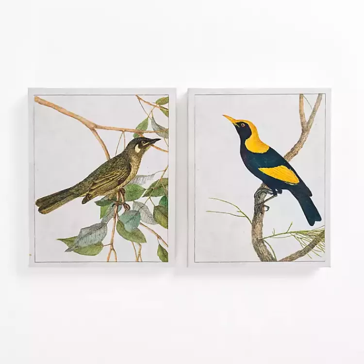 Vintage Birds Canvas Art Prints, Set of 2>Kirklands Home Online
