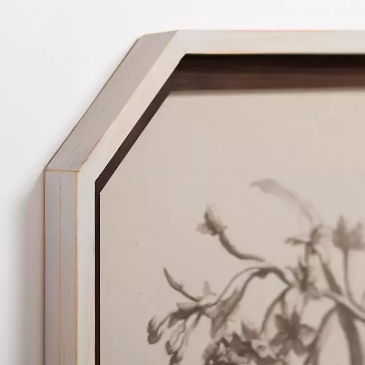 Vintage Floral Octagon Framed Art Print>Kirklands Home Best