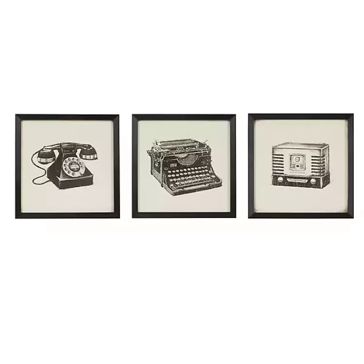 Vintage Model Framed Art Prints, Set of 3>Kirklands Home Best Sale