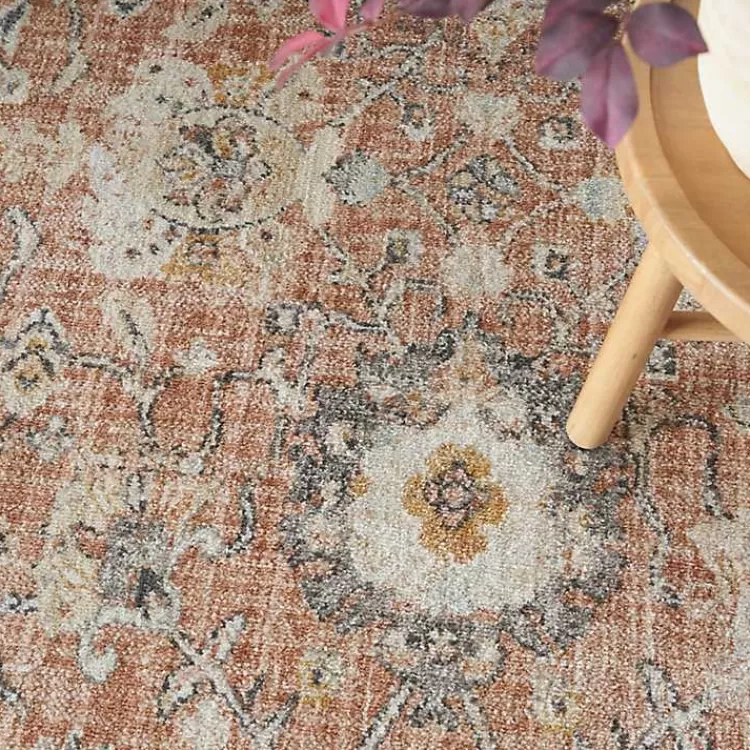vintage_rust_oushak_area_rug_x_2.webp Vintage Rust Oushak Area Rug, 5x7>Kirklands Home New