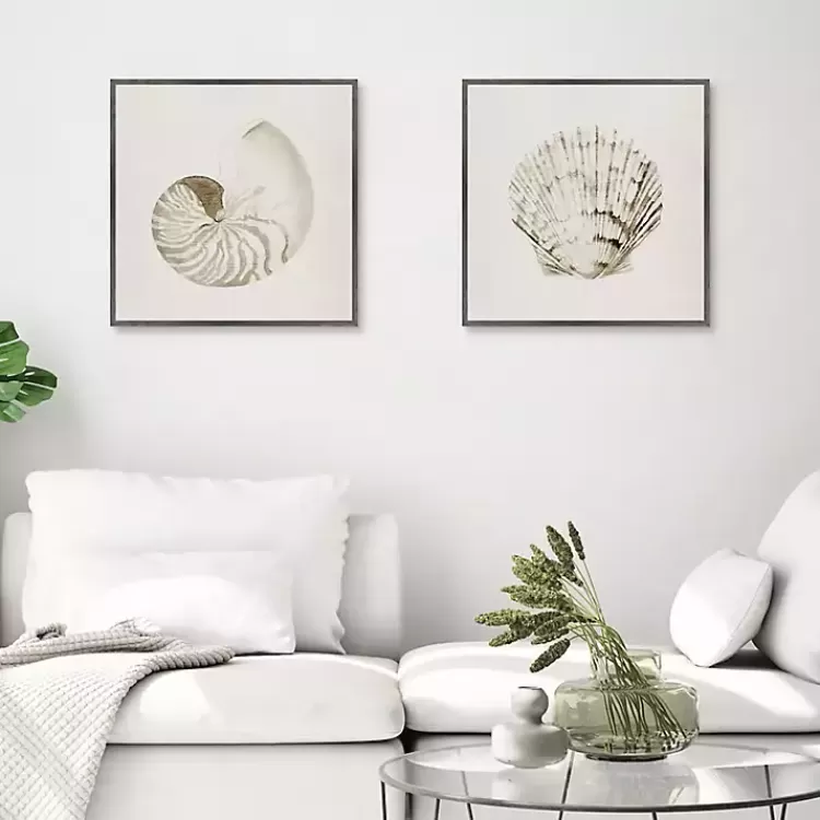 vintage_shells_framed_canvas_art_prints_set_of__3.webp Vintage Shells Framed Canvas Art Prints, Set of 2>Kirklands Home Store