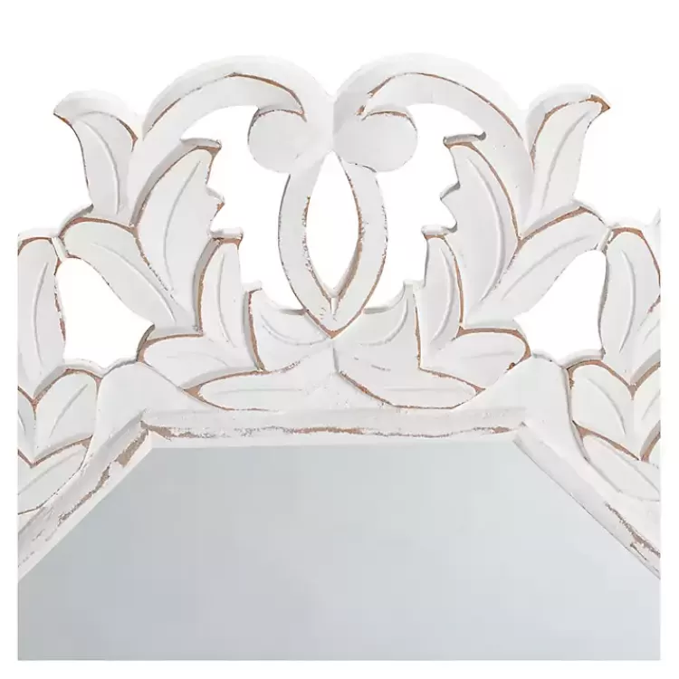 vintage_white_carved_octagon_wall_mirror_4.webp Vintage White Carved Octagon Wall Mirror>Kirklands Home Cheap